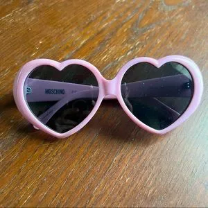Moschino | Accessories | Moschino Heart Shaped Sunglasses In  display picture 3